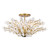 Metropolitan - N3406-870 - Six Light Semi-Flush Mount - Sorra - Painted Legacy Brass