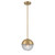 Minka-Lavery - 10126-732 - One Light Mini Pendant - Luniva - Legacy Brass