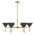 Cortan Six Light Chandelier (10316-855)