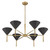 Cortan Six Light Chandelier (10316-855)