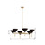 Cortan Six Light Chandelier (10316-855)