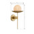 Olenne One Light Wall Sconce (10380-732)