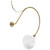manufacturer_finish:Hand-Rubbed Antique Brass|manufacturer_glass:12.5 White Tilted Bowers Shade