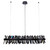 manufacturer_finish:Black Nickel|light_output:5400.00lm|cri:90|crystal:Smoked Firenze