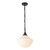 manufacturer_finish:Matte Black/Glossy Ribbed Opal Glass|manufacturer_glass:Glossy Ribbed Opal Glass