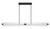 Eurofase - 50056-026 - LED Linear Chandelier - Neoness - Matte Black