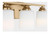 manufacturer_finish:Satin Brass|manufacturer_glass:Etched White Glass|light_output:Unspecified|color_temperature:Unspecified|cri:Unspecified