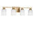 manufacturer_finish:Satin Brass|manufacturer_glass:Etched White Glass|light_output:Unspecified|color_temperature:3000K|cri:90