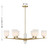 Collier Six Light Chandelier (1-1125-6-322)