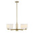 Savoy House - 1-1246-5-127 - Five Light Chandelier - Baldwin - Noble Brass