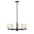 Savoy House - 1-1246-5-89 - Five Light Chandelier - Baldwin - Matte Black