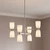 Baldwin Eight Light Chandelier (1-1248-8-SN)