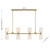 Baldwin Eight Light Linear Chandelier (1-1249-8-127)