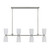 Baldwin Eight Light Linear Chandelier (1-1249-8-SN)