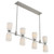 Baldwin Eight Light Linear Chandelier (1-1249-8-SN)