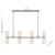 Baldwin Eight Light Linear Chandelier (1-1249-8-SN)