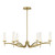 Savoy House - 1-1464-6-322 - LED Chandelier - Butler - Warm Brass