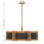 Espacio Six Light Chandelier (1-1466-6-322)