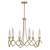 Savoy House - 1-1798-6-127 - LED Chandelier - Sofia - Noble Brass