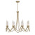 Savoy House - 1-1799-8-127 - LED Chandelier - Sofia - Noble Brass
