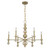 Crescent Six Light Chandelier (1-2511-6-127)