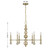 Crescent Six Light Chandelier (1-2511-6-127)
