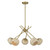 Savoy House - 1-2968-5-322 - Five Light Chandelier - Jasper - Warm Brass