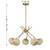 Jasper Five Light Chandelier (1-2968-5-322)