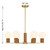 Jarrell Six Light Chandelier (1-4080-6-322)