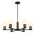 Jarrell Six Light Chandelier (1-4080-6-89)