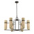 Weston Six Light Chandelier (1-4562-6-15)