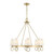 Savoy House - 1-4702-8-322 - Eight Light Chandelier - Wilkes - Warm Brass