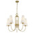 Wilkes Five Light Chandelier (1-4703-5-322)
