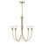 Savoy House - 1-5082-5-127 - Five Light Chandelier - Florena - Noble Brass