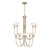 Savoy House - 1-5083-10-127 - Ten Light Chandelier - Florena - Noble Brass
