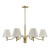 Rosa Six Light Chandelier (1-6084-6-127)