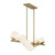 Turin Eight Light Linear Chandelier (1-6524-8-322)