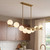 Turin Eight Light Linear Chandelier (1-6524-8-322)