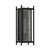 Jacobs One Light Outdoor Wall Lantern (5-3804-BK)