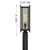Jacobs One Light Outdoor Post Lantern (5-3807-BK)