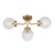 Coral Four Light Semi-Flush Mount (6-3364-4-322)
