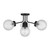 Coral Four Light Semi-Flush Mount (6-3364-4-89)