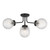 Coral Four Light Semi-Flush Mount (6-3364-4-89)
