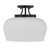 Octave Three Light Semi-Flush Mount (6-6035-3-BK)