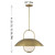 Lehigh One Light Pendant (7-3070-1-322)