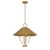 Savoy House - 7-6308-4-322 - Four Light Pendant - Hearne - Warm Brass