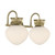 Melbourne Two Light Bathroom Vanity (8-1028-2-127)