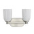 Baldwin Two Light Bathroom Vanity (8-1245-2-SN)