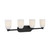 Baldwin Four Light Bathroom Vanity (8-1245-4-BK)