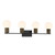 Jarrell Four Light Bathroom Vanity (8-4081-4-BK)